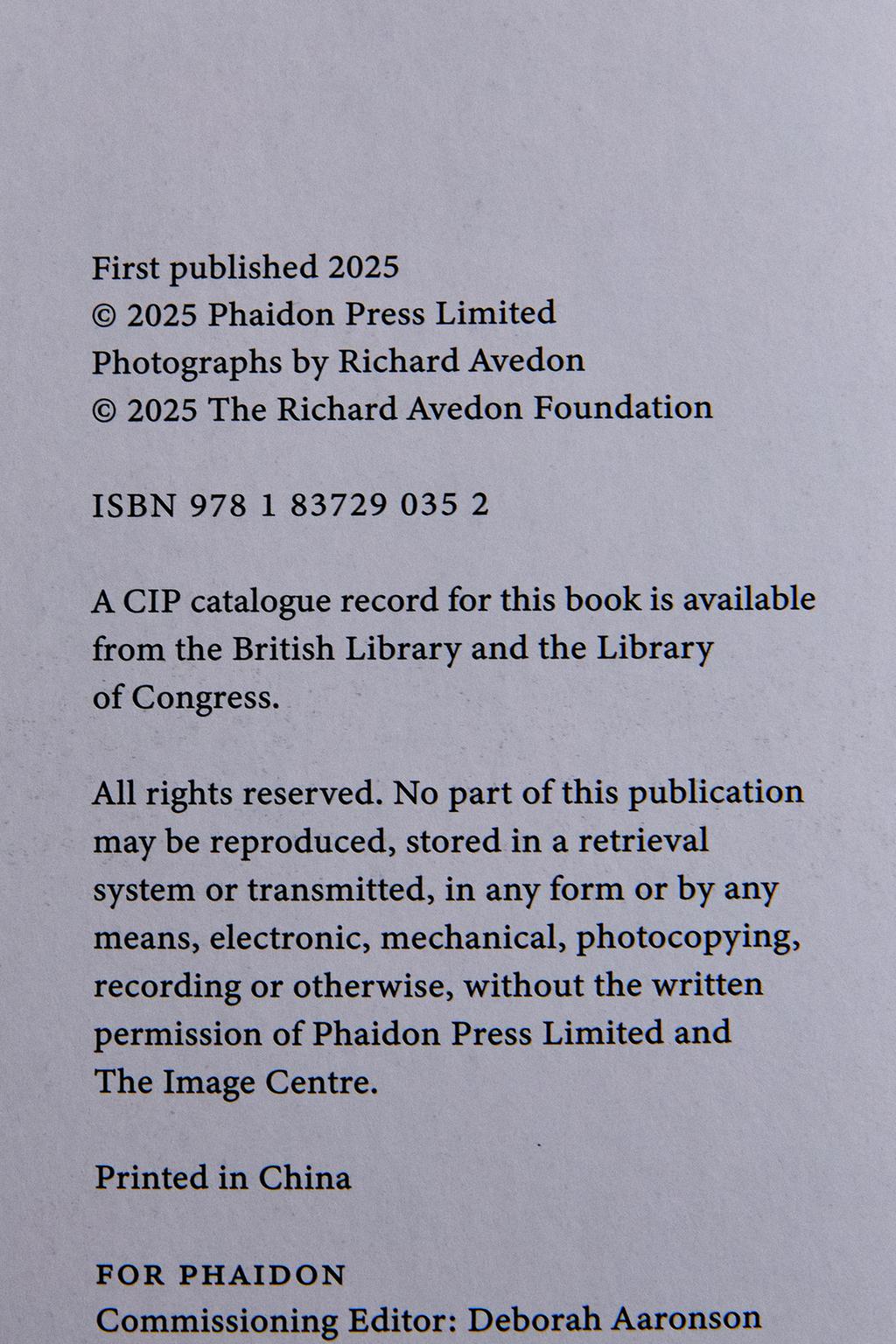 Книга ричарда аведона бессмертный