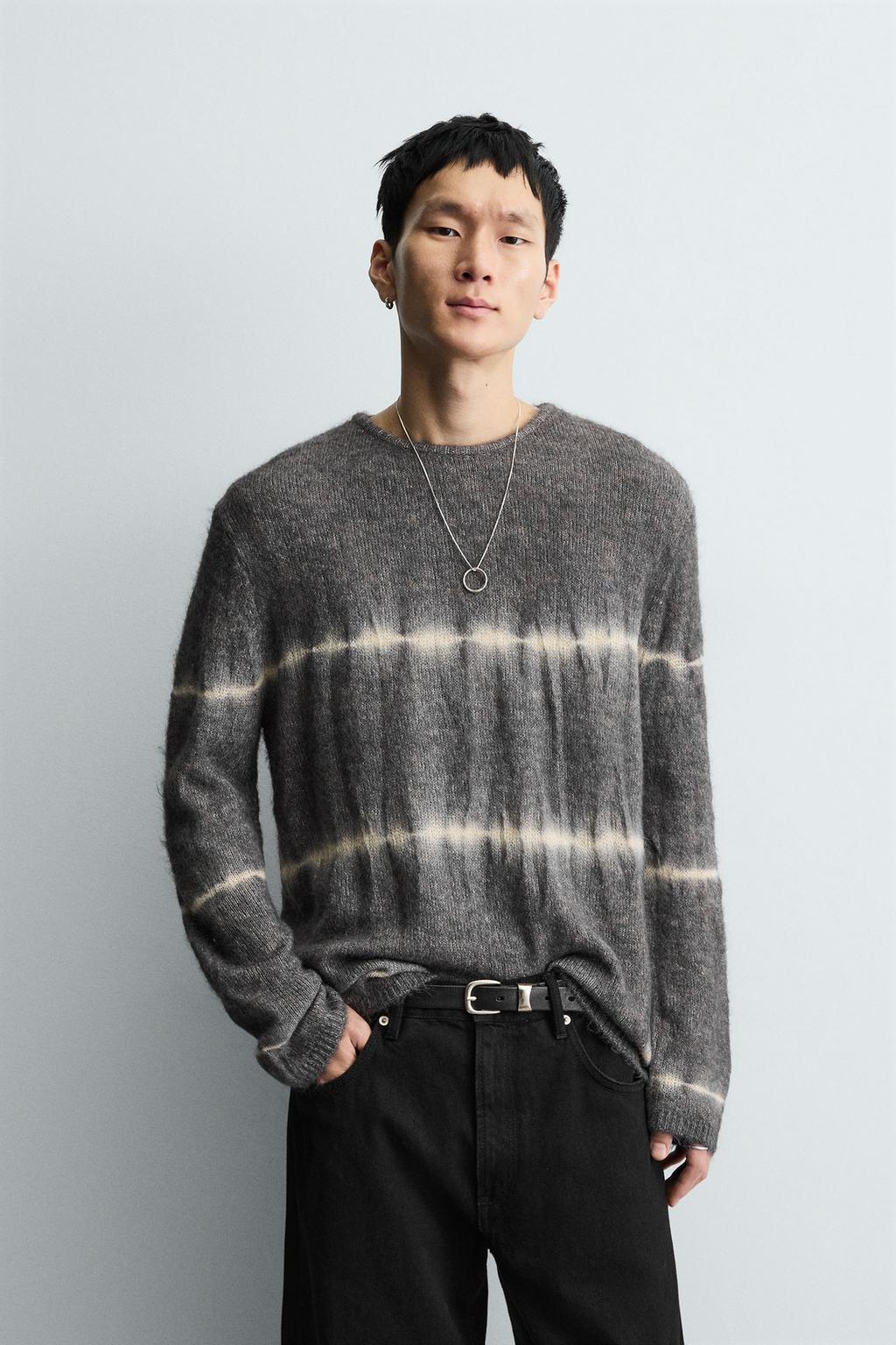 СВИТЕР С ПРИНТОМ TIE DYE