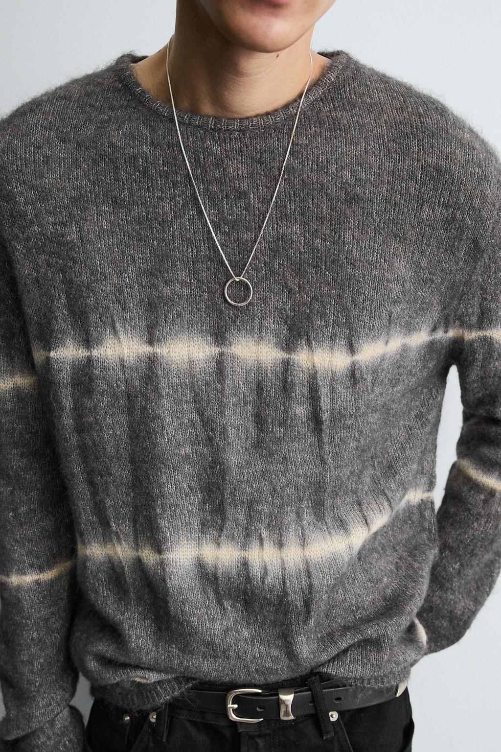 СВИТЕР С ПРИНТОМ TIE DYE