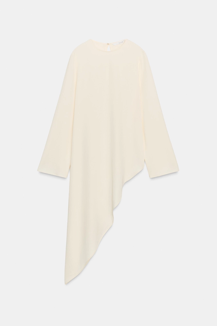 Блуза асимметричного покроя из коллекции zw