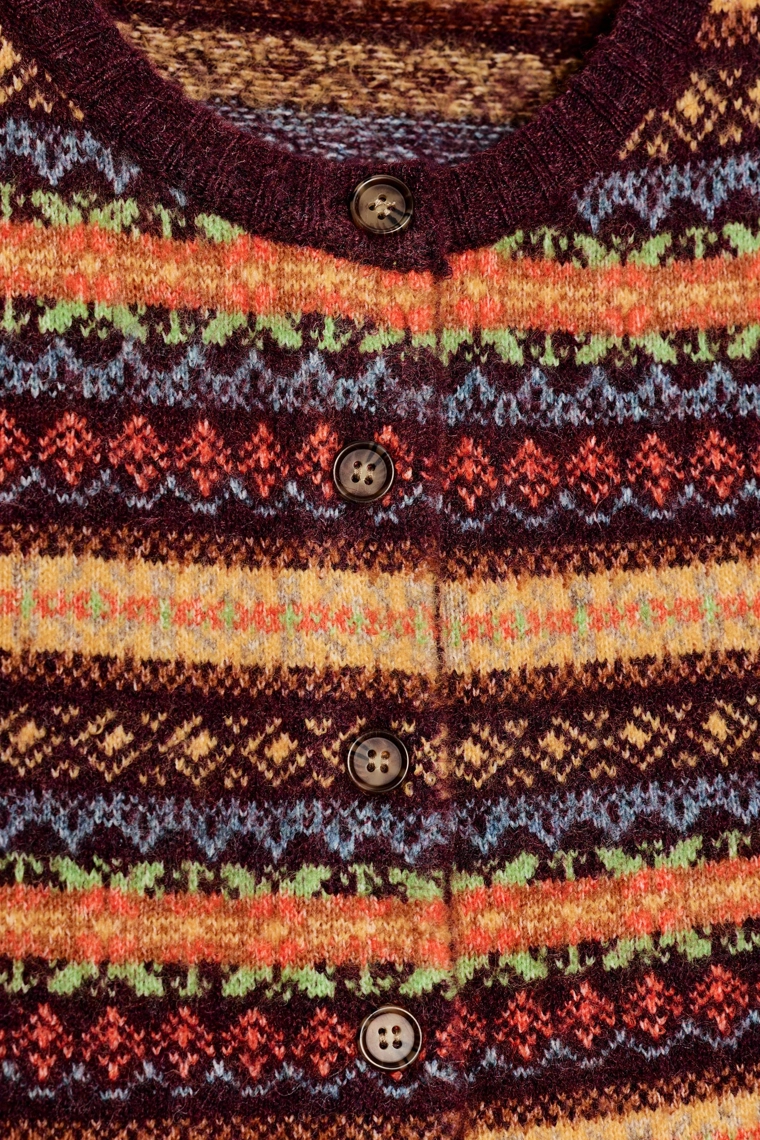 КОРОТКИЙ ЖАККАРДОВЫЙ КАРДИГАН