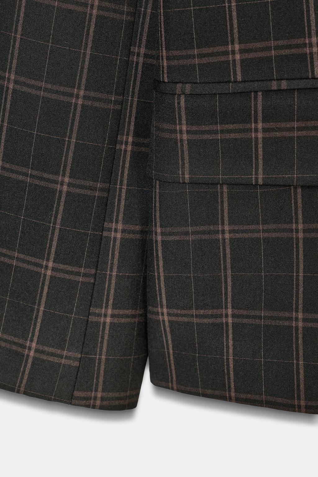 БЛЕЙЗЕР В КЛЕТКУ С ПОДПЛЕЧНИКАМИ