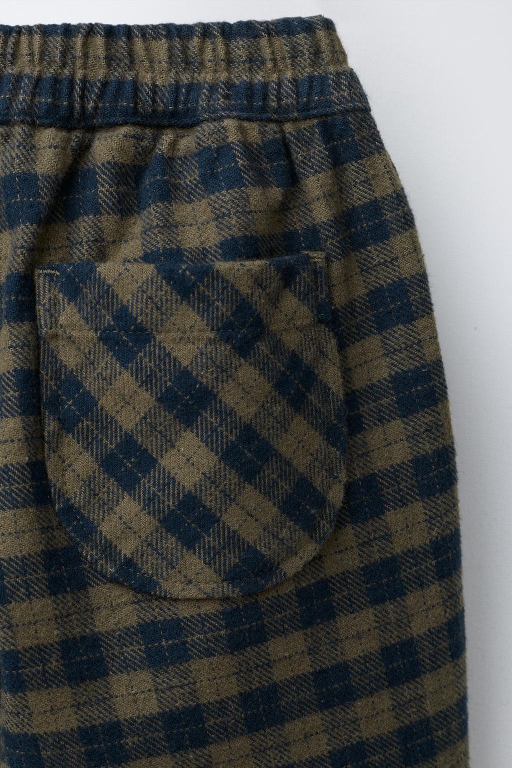 БРЮКИ BALLOON В КЛЕТКУ SOFT TOUCH