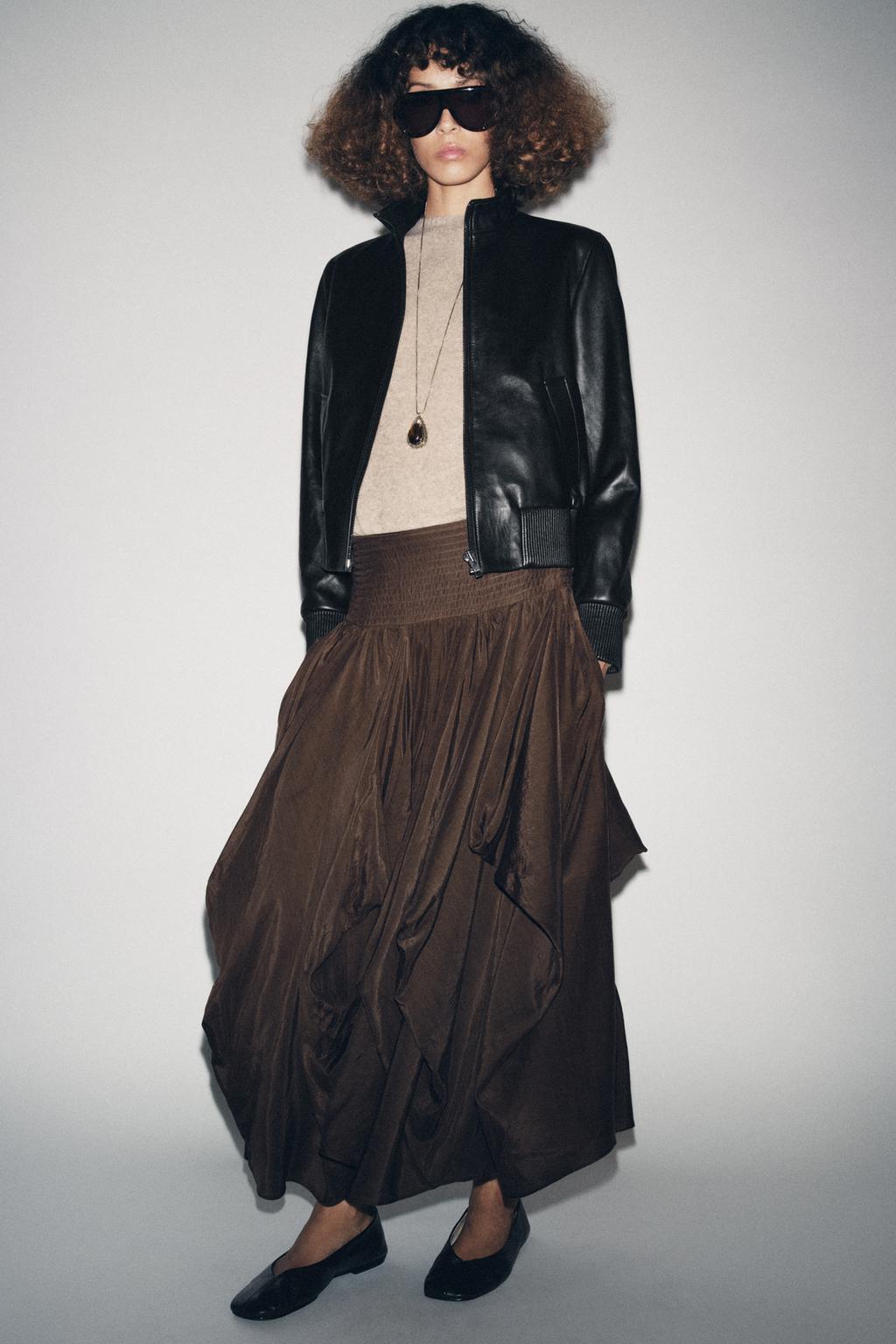 ОБЪЕМНАЯ ЮБКА МИДИ — ZW COLLECTION