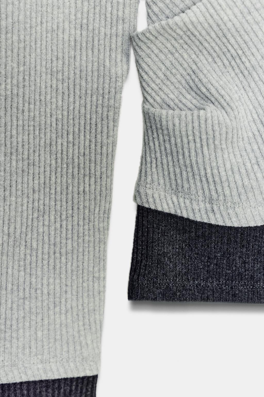 ФУТБОЛКА С ЭФФЕКТОМ ДВОЙНОЙ ДРАПИРОВКИ