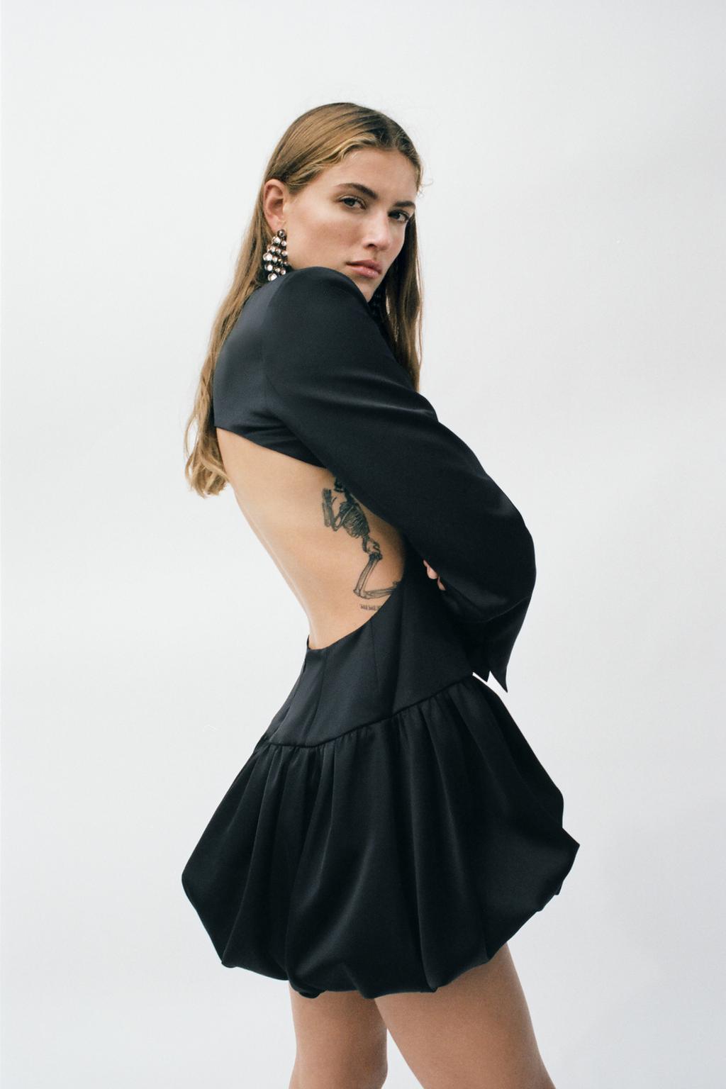 МИНИ-ПЛАТЬЕ-БАЛЛОН