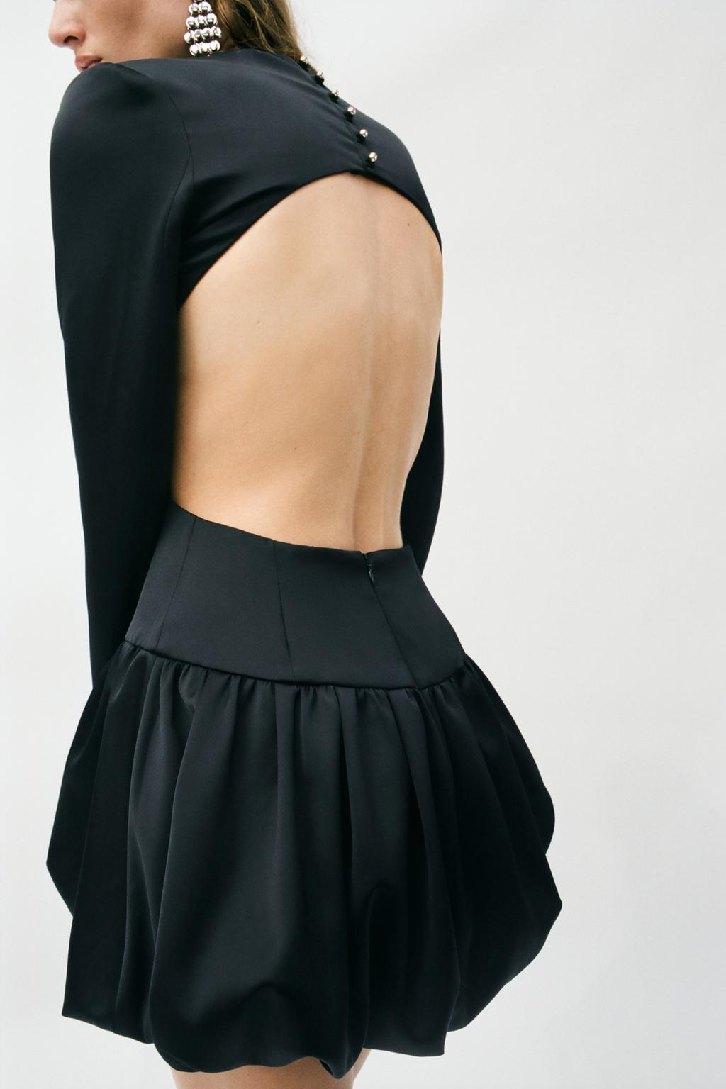 МИНИ-ПЛАТЬЕ-БАЛЛОН