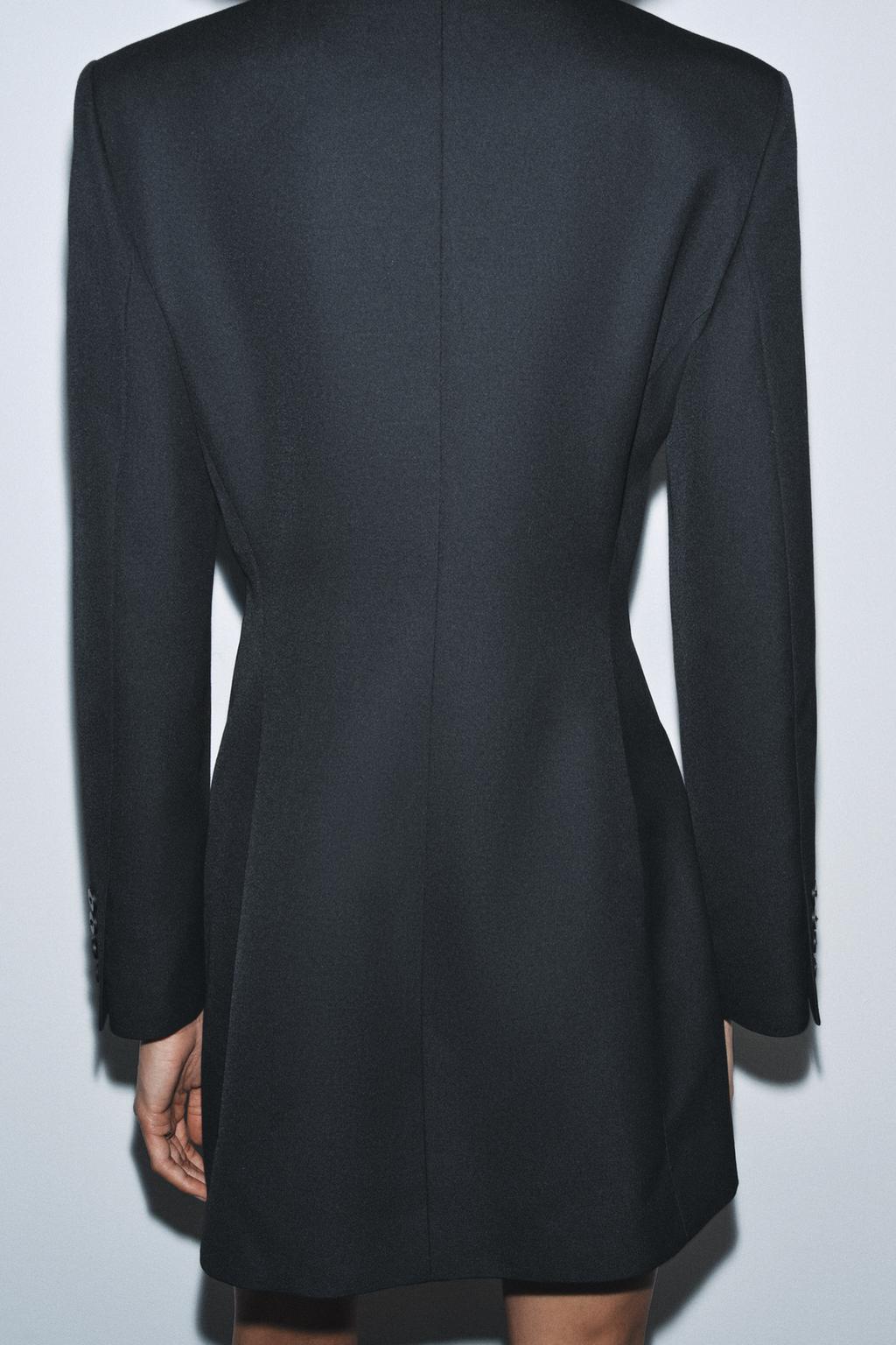 ПЛАТЬЕ-БЛЕЙЗЕР ДВУБОРТНОЕ — ZW COLLECTION