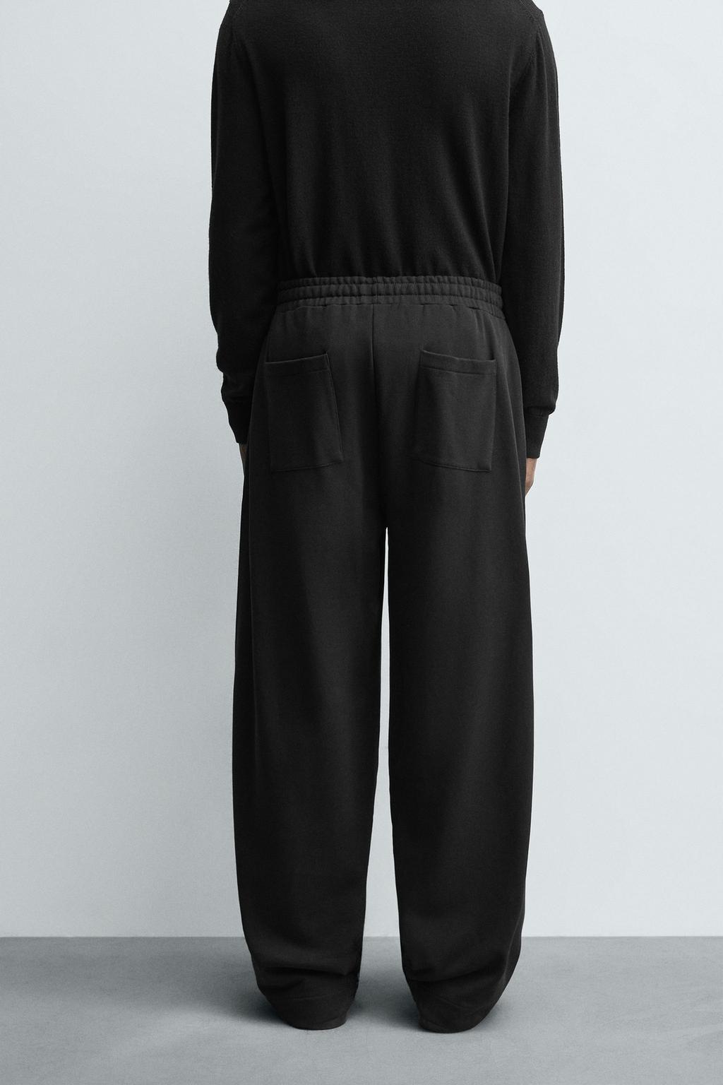 БРЮКИ BALLOON С ДЕКОРАТИВНЫМИ ШВАМИ