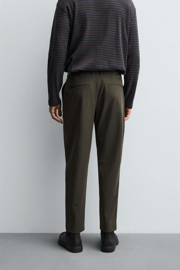 Комфортабельные текстурированные брюки