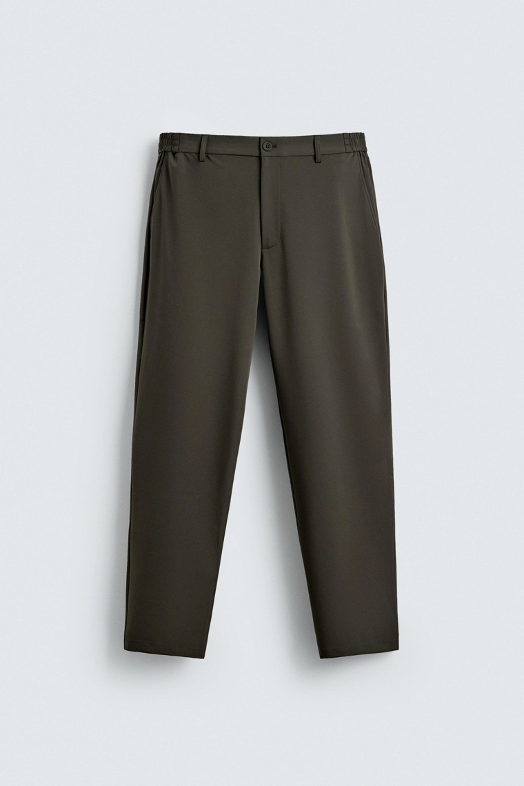 Комфортабельные текстурированные брюки