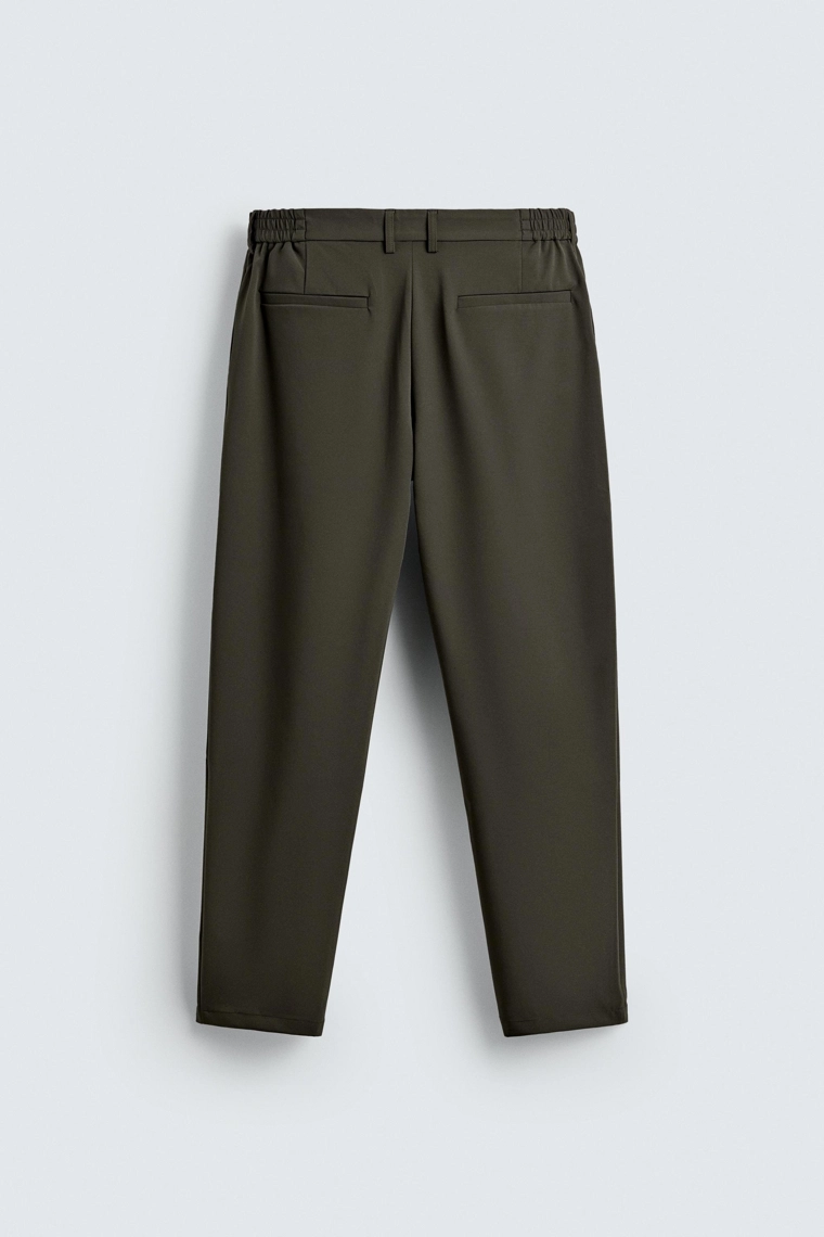 Комфортабельные текстурированные брюки