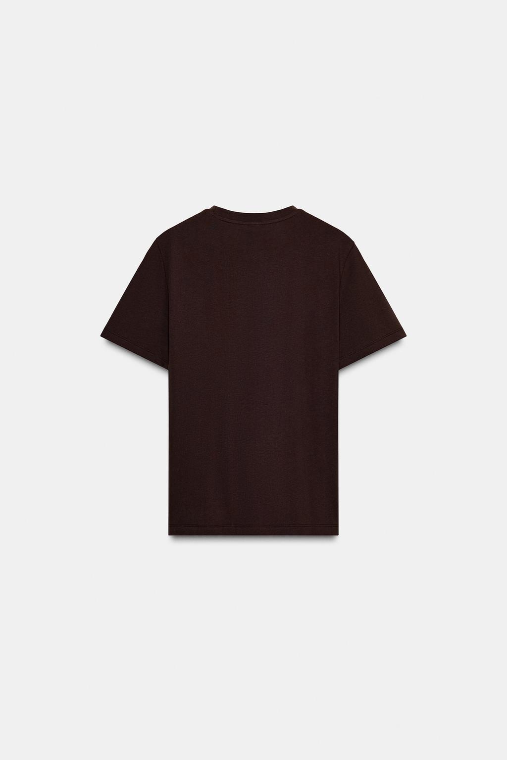 ФУТБОЛКА С БУСИНАМИ И КОРОТКИМИ РУКАВАМИ