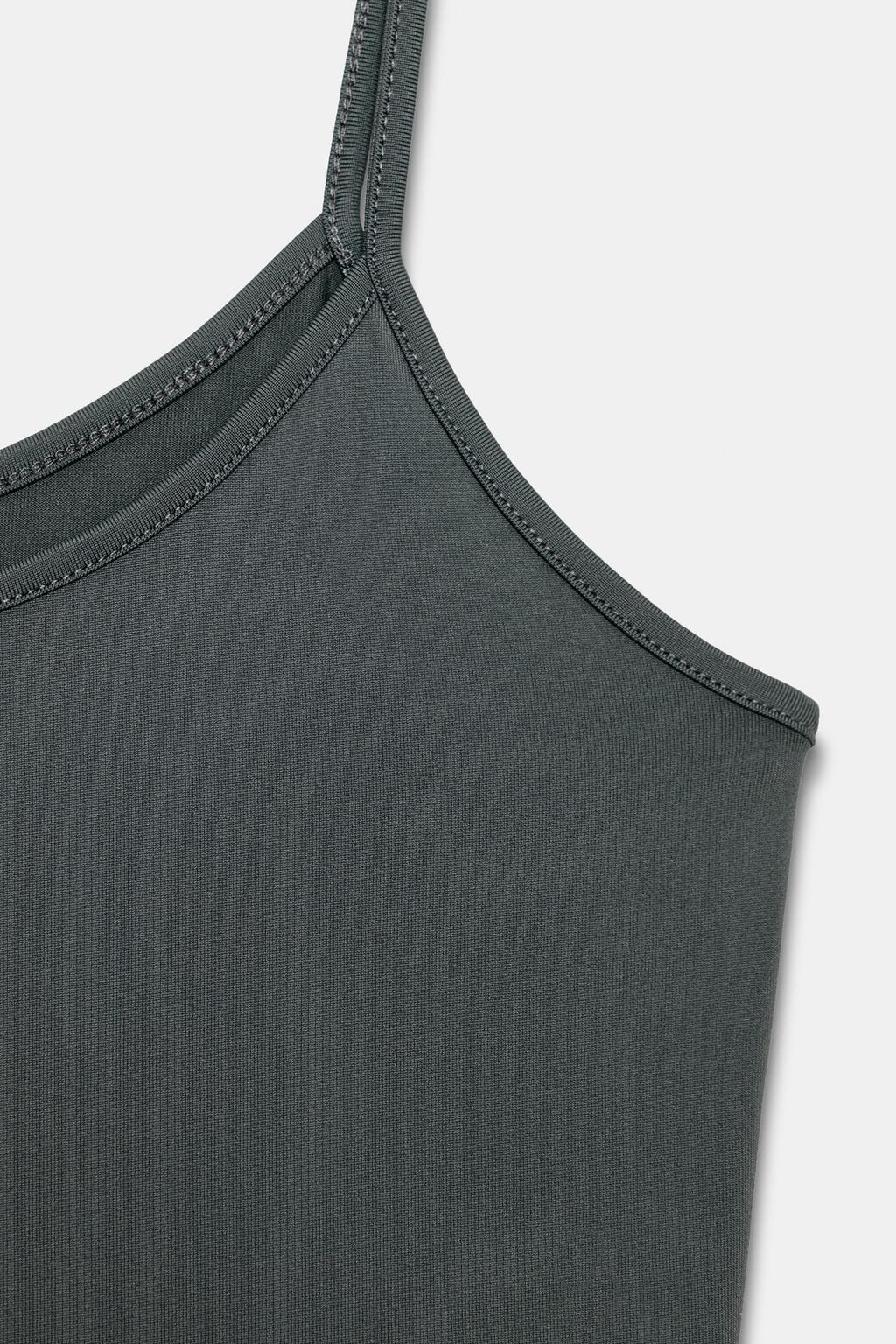 ТОП ИЗ ПОЛИАМИДА С ТОНКИМИ БРЕТЕЛЯМИ