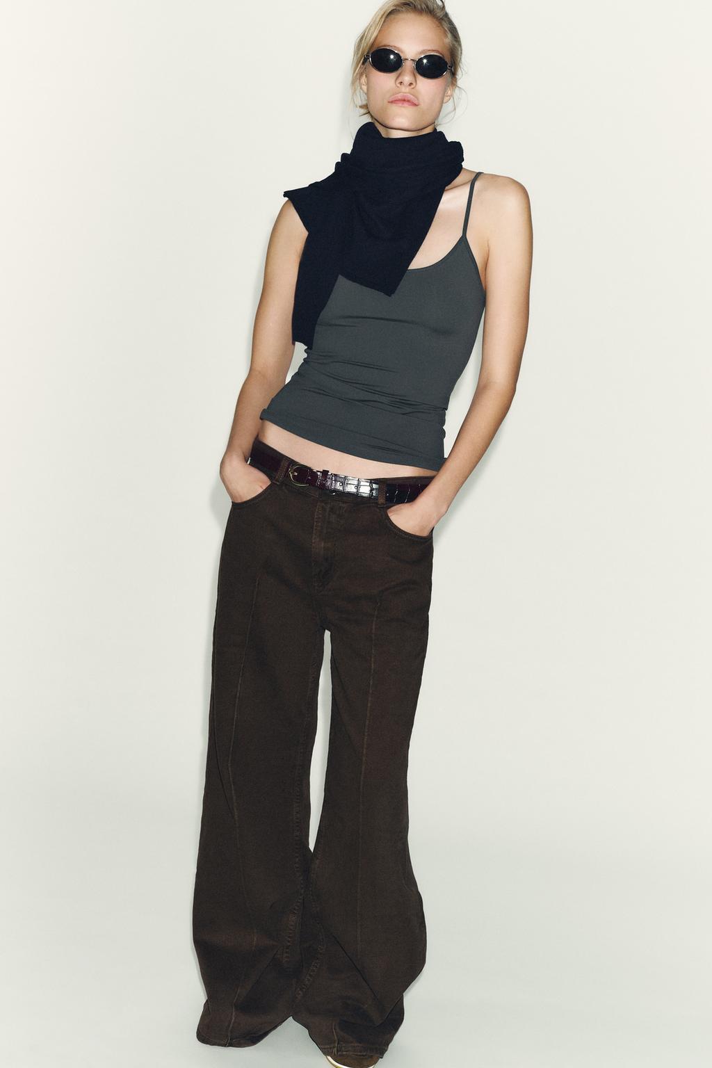 ТОП ИЗ ПОЛИАМИДА С ТОНКИМИ БРЕТЕЛЯМИ