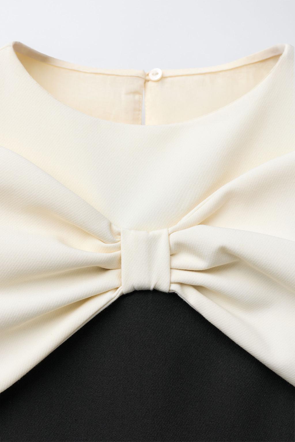 ПЛАТЬЕ С БАНТОМ