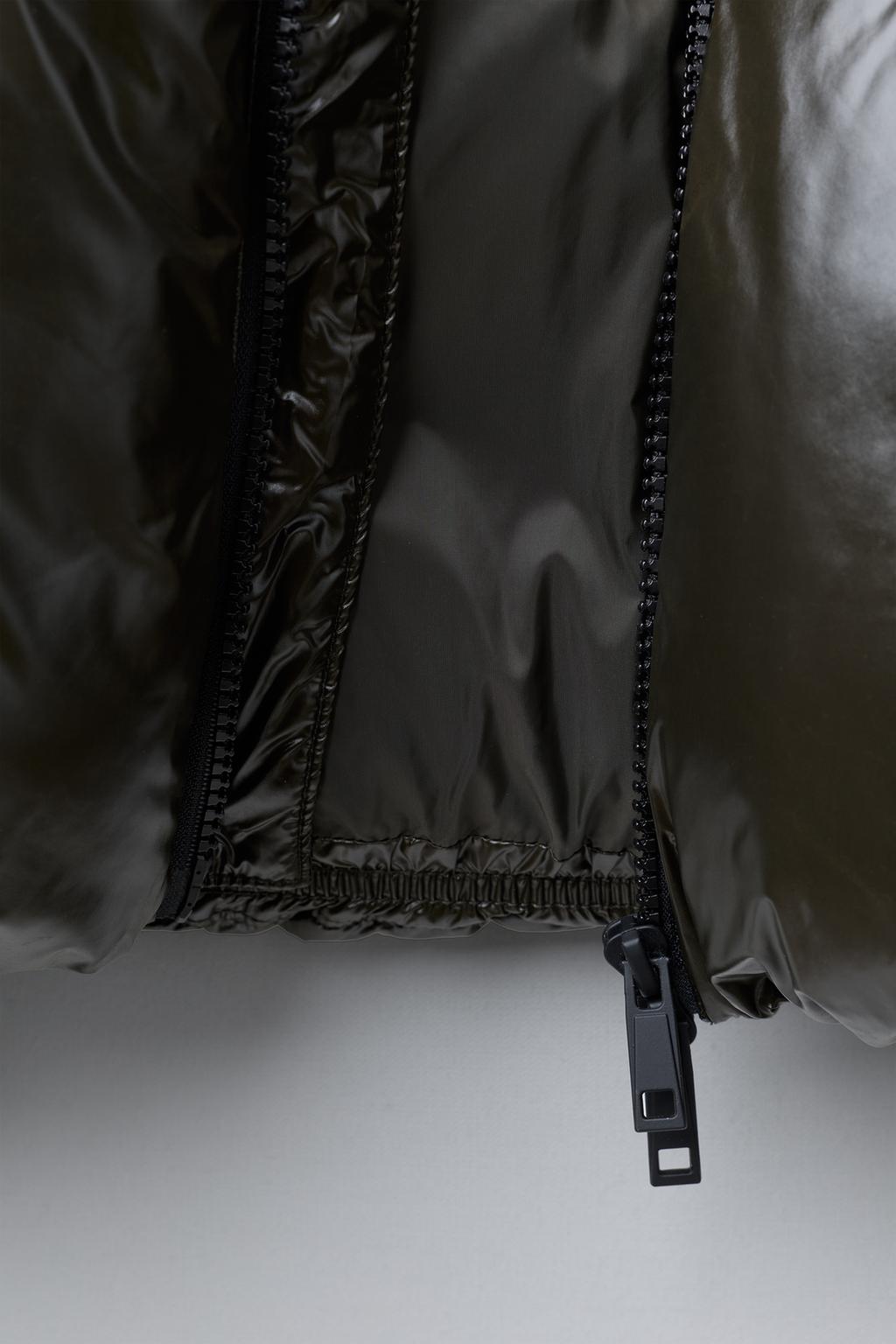 СТЕГАНОЕ ПАЛЬТО С КАПЮШОНОМ WATER REPELLENT