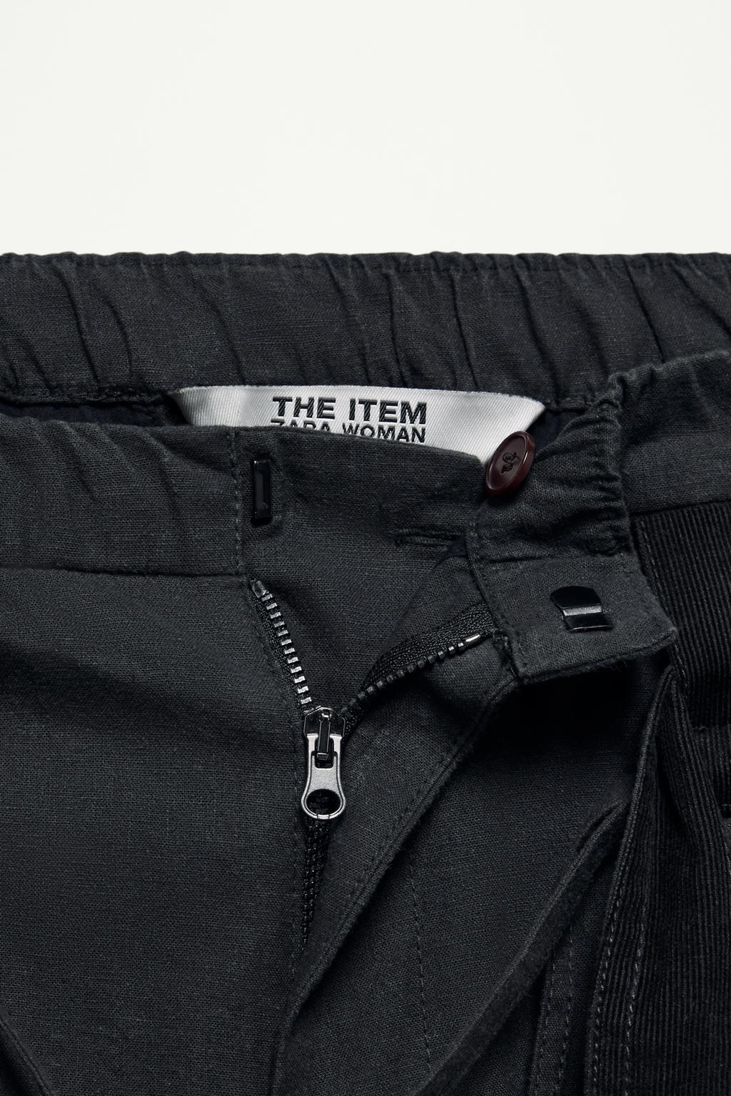 БРЮКИ КАРГО С ПЭЧВОРКОМ — THE ITEM ZARA WOMAN