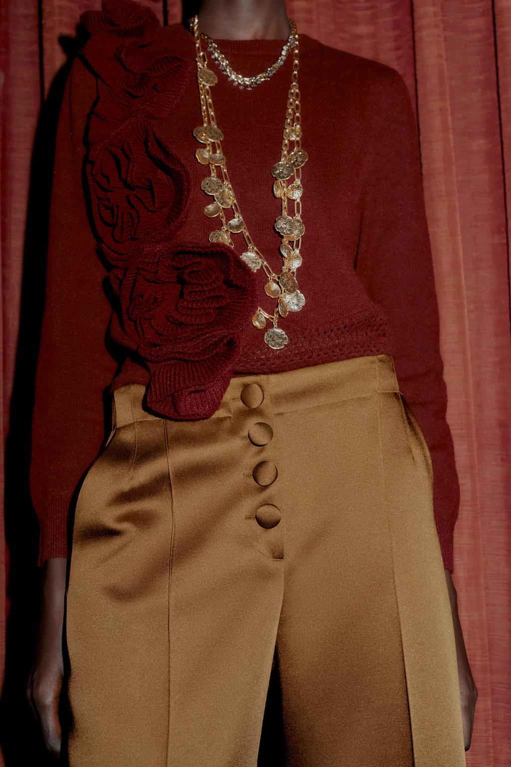 АТЛАСНЫЕ ШИРОКИЕ БРЮКИ