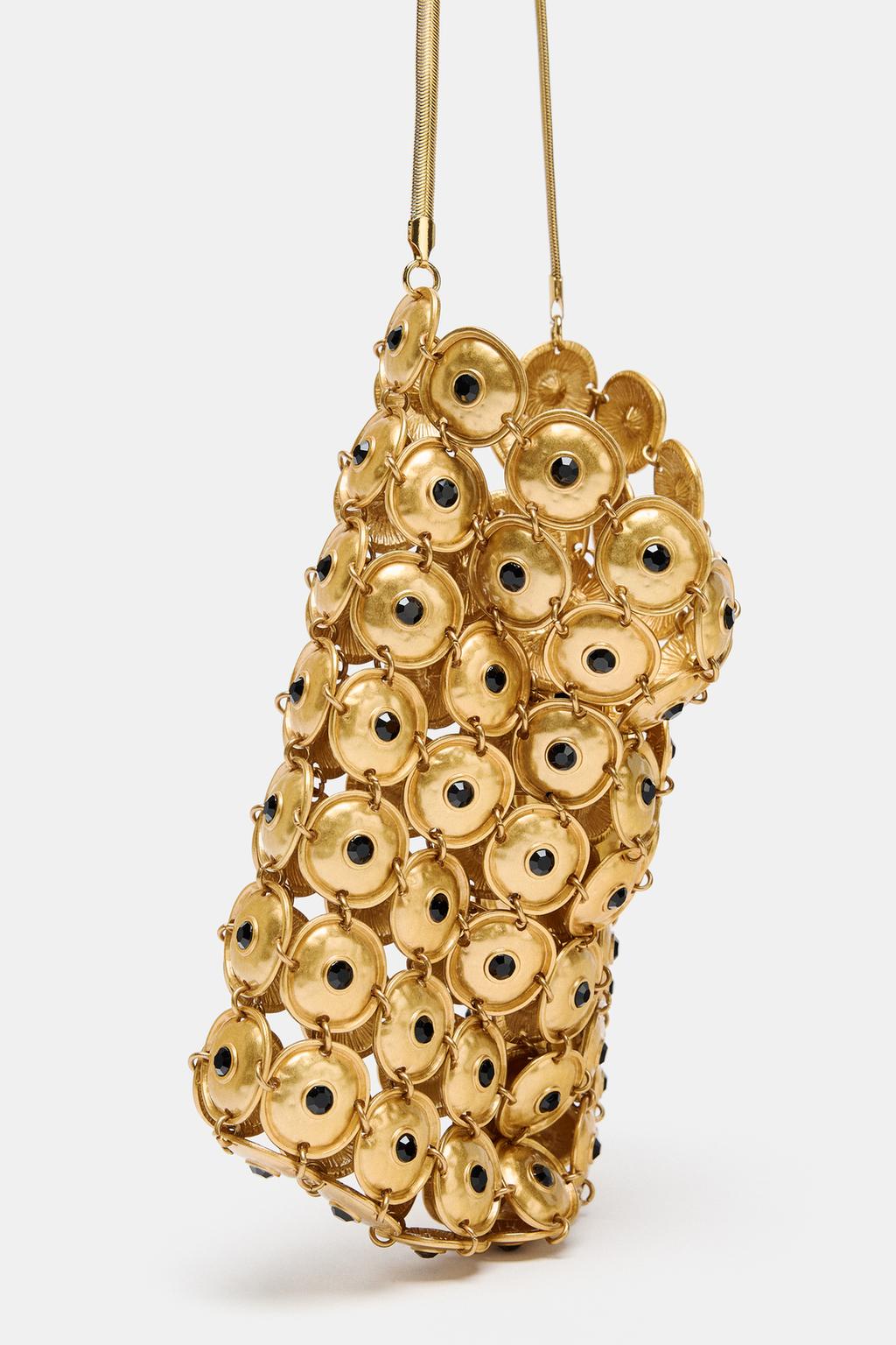 СУМКА-МЕШОК С МЕТАЛЛИЧЕСКИМИ ДЕТАЛЯМИ