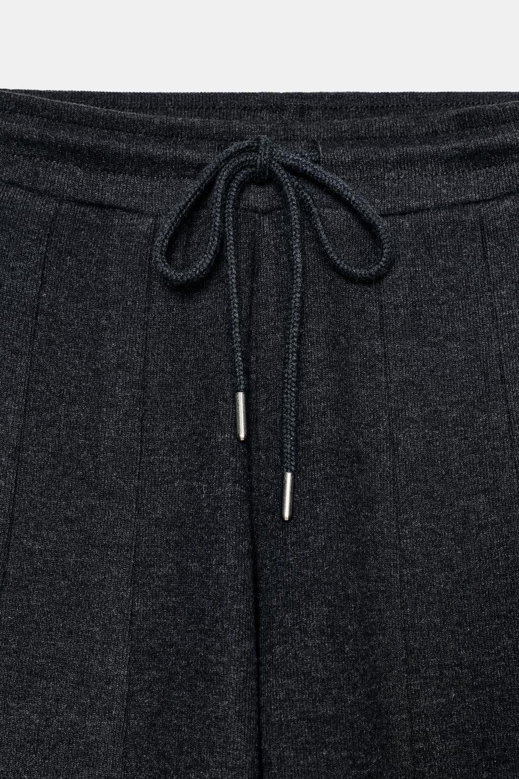 БРЮКИ BALLOON ИЗ МЯГКОЙ ТКАНИ В РУБЧИК