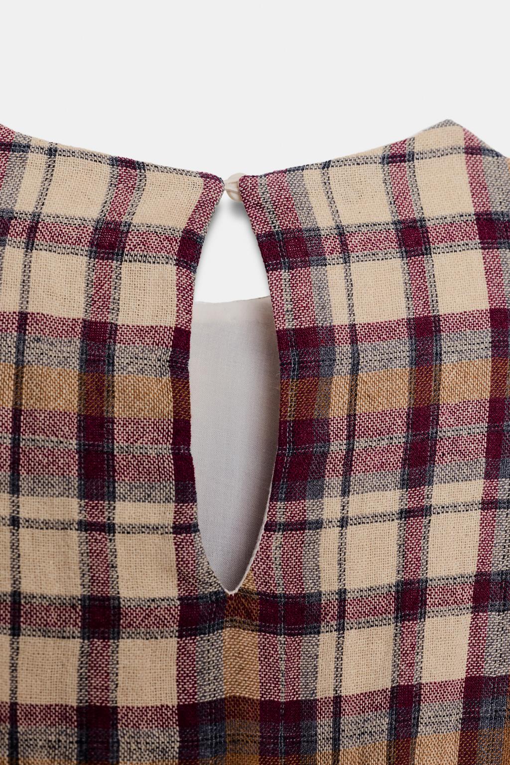 МИНИ-ПЛАТЬЕ В КЛЕТКУ