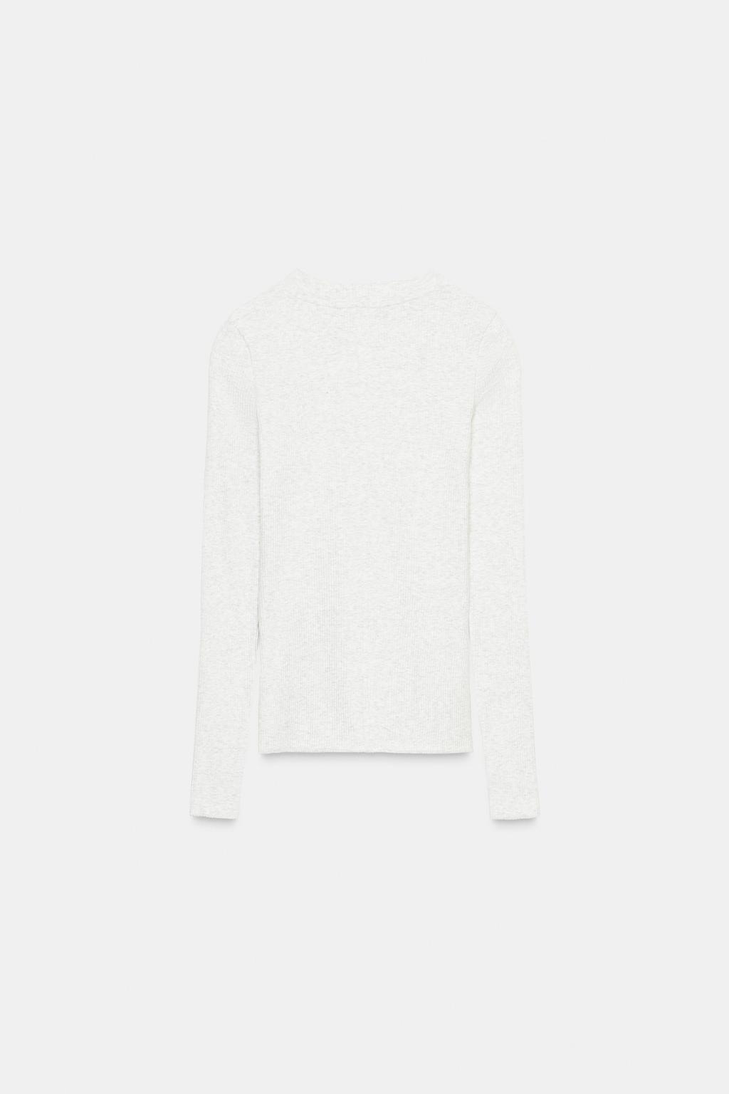 ФУТБОЛКА В РУБЧИК С ДЛИННЫМИ РУКАВАМИ