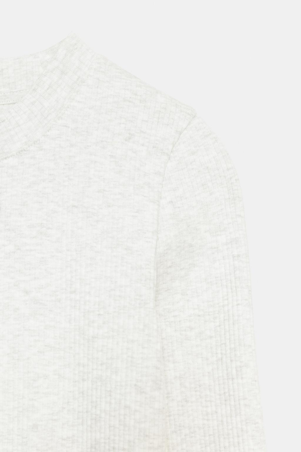 ФУТБОЛКА В РУБЧИК С ДЛИННЫМИ РУКАВАМИ