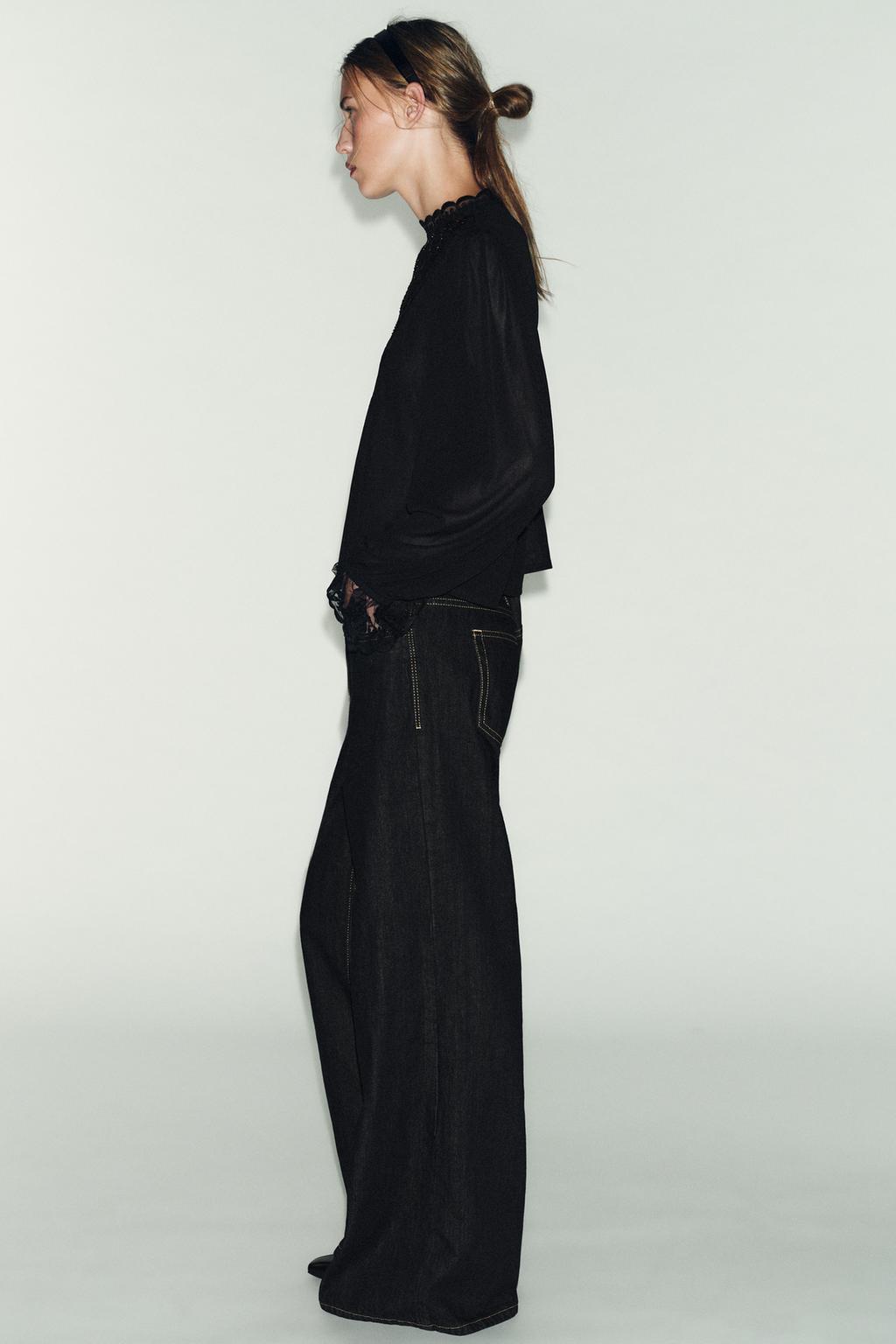 ТОП С ВЫШИВКОЙ И ДЛИННЫМИ РУКАВАМИ