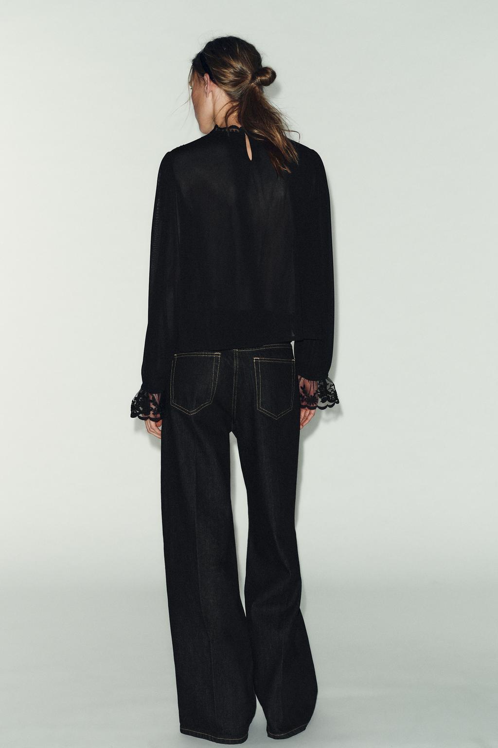 ТОП С ВЫШИВКОЙ И ДЛИННЫМИ РУКАВАМИ