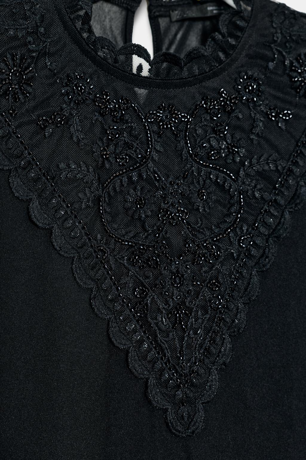 ТОП С ВЫШИВКОЙ И ДЛИННЫМИ РУКАВАМИ