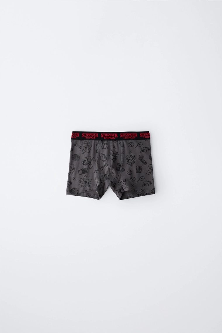 6-14 ЛЕТ/НАБОР ИЗ ДВУХ ТРУСОВ-БОКСЕРОВ STRANGER THINGS ™/ © NETFLIX