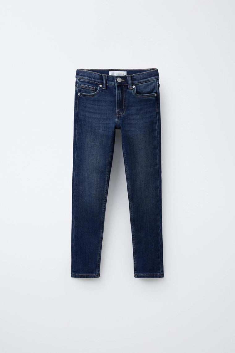 ДЖИНСЫ SKINNY С НАЧЕСОМ