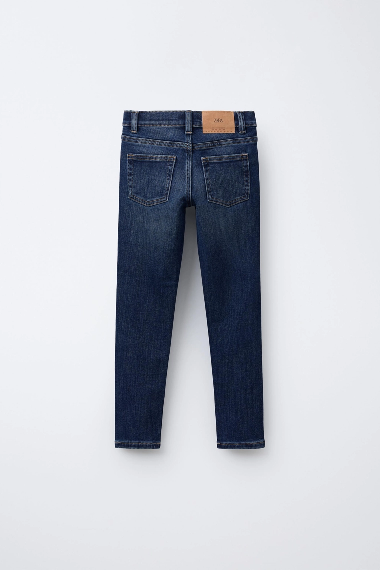 ДЖИНСЫ SKINNY С НАЧЕСОМ