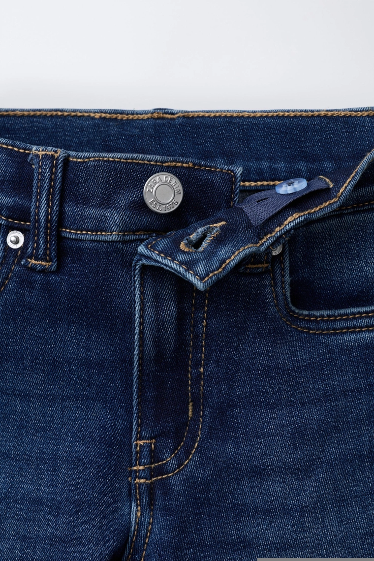 ДЖИНСЫ SKINNY С НАЧЕСОМ