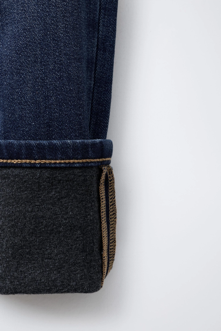 ДЖИНСЫ SKINNY С НАЧЕСОМ