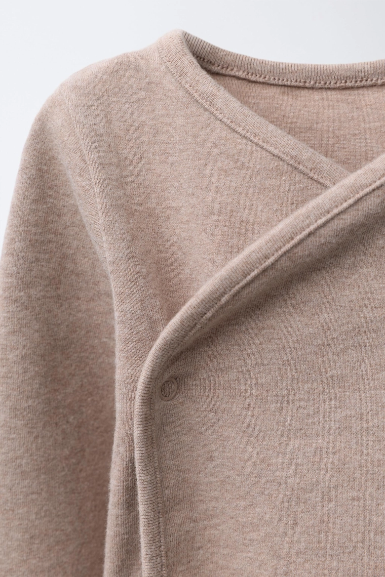 КОМПЛЕКТ БОДИ И ПОЛЗУНКИ МЕЛАНЖ