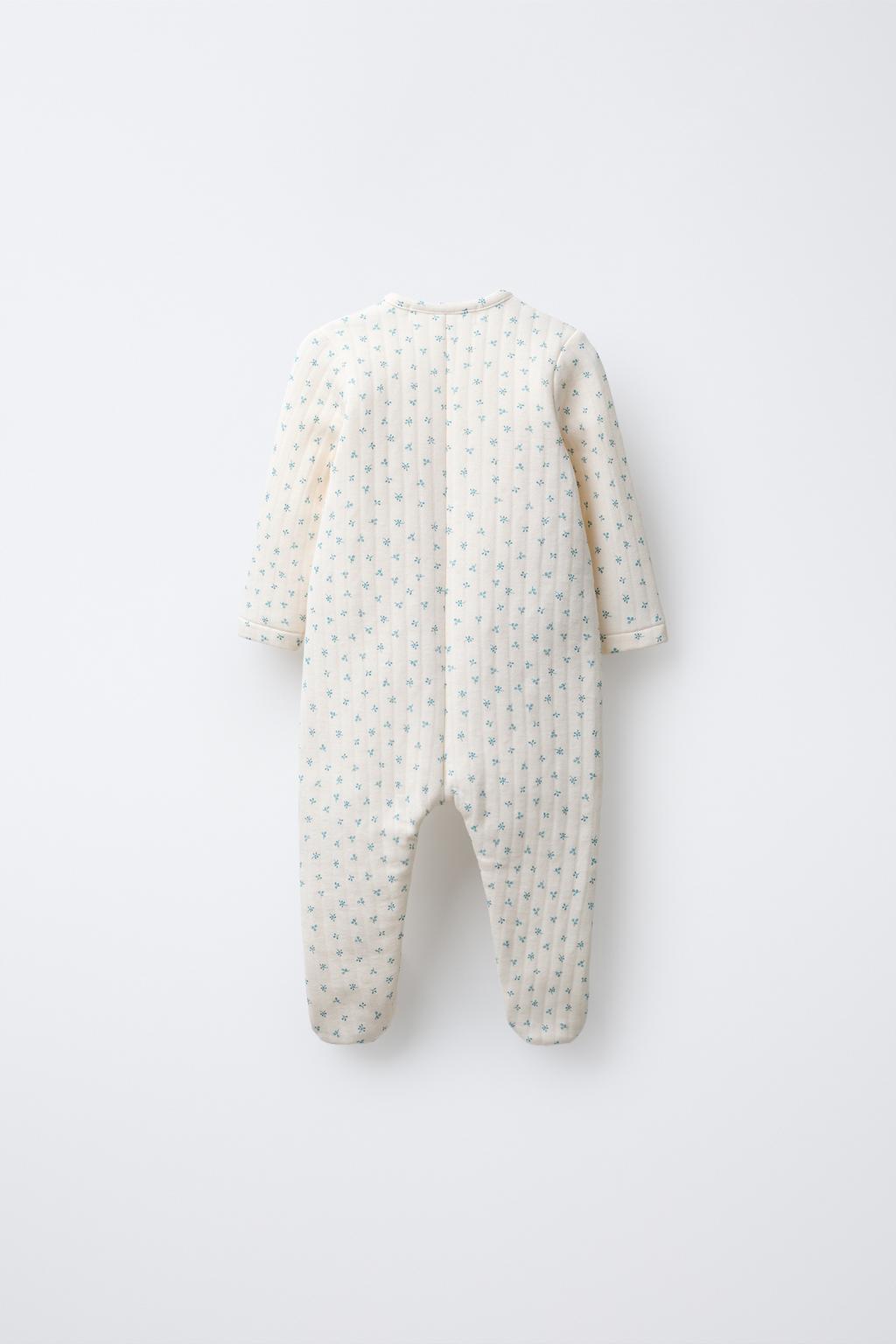 Стёганный комбинезон с v-образным вырезом