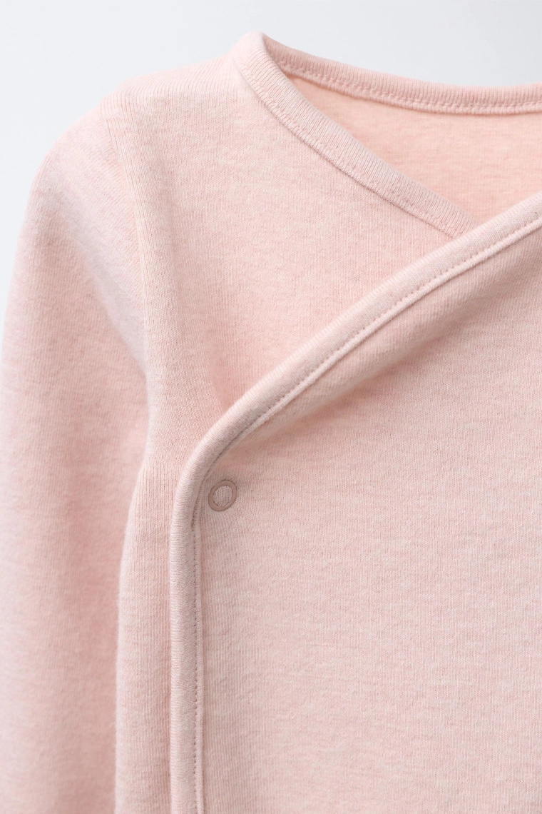 КОМПЛЕКТ БОДИ И ПОЛЗУНКОВ МЕЛАНЖ