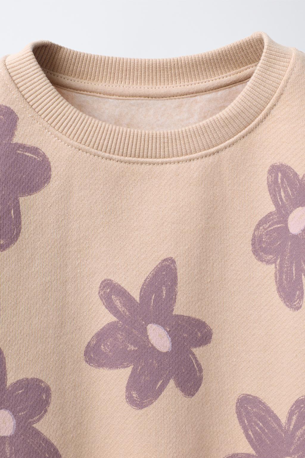 КОМПЛЕКТ ИЗ ТОЛСТОВКИ И ЛЕГИНСОВ С ПРИНТОМ