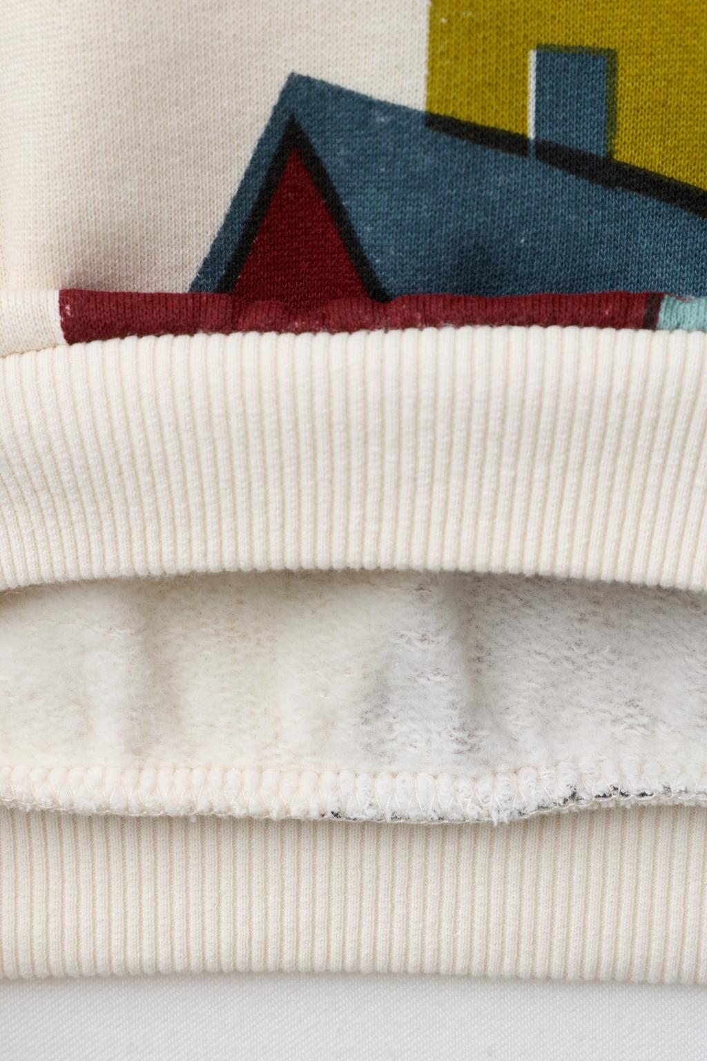 ТОЛСТОВКА С ПРИНТОМ «ДОМА»