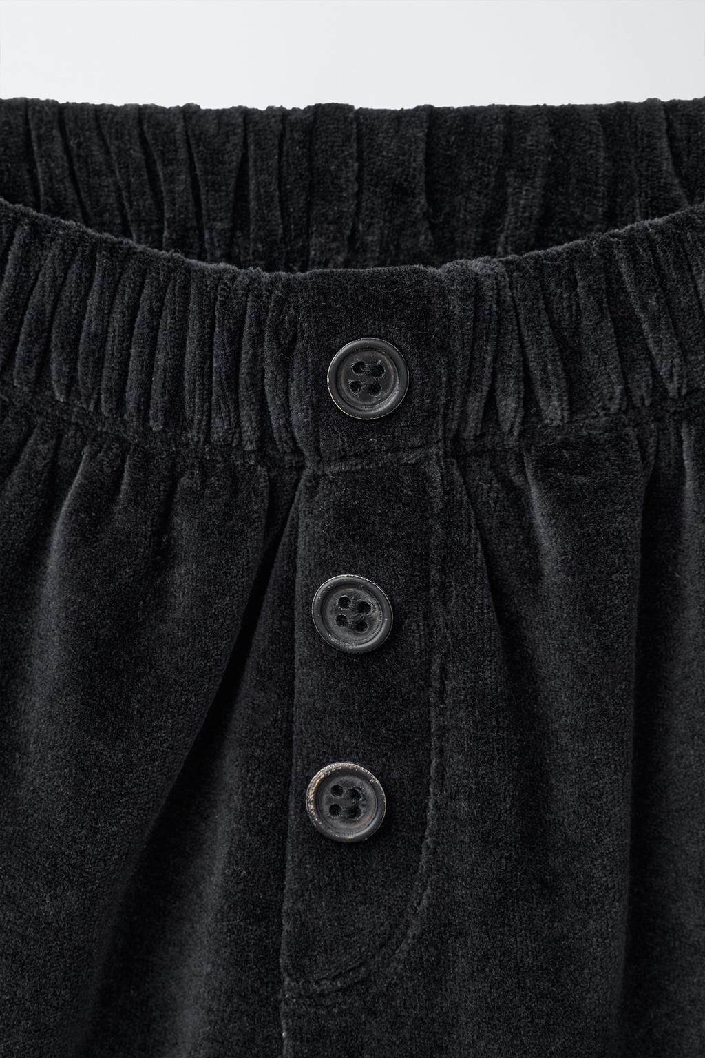 БРЮКИ BAGGY ИЗ ВЕЛЬВЕТА