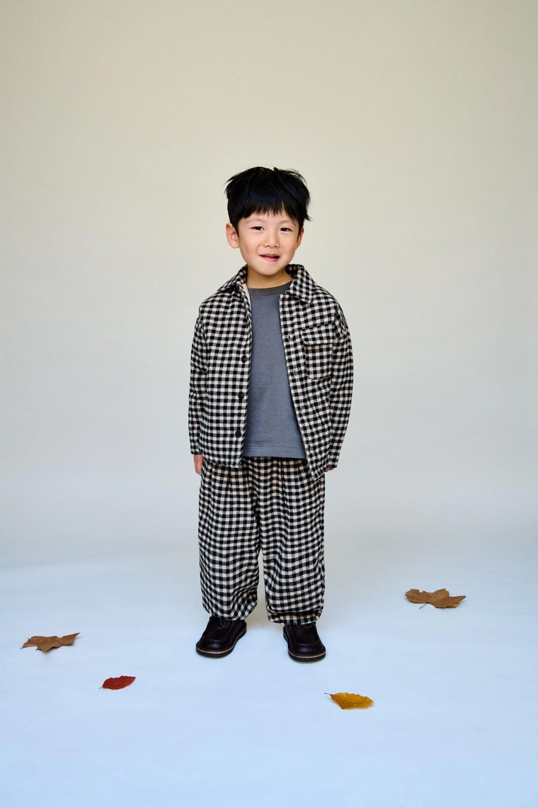 БРЮКИ BAGGY В КЛЕТКУ ВИШИ