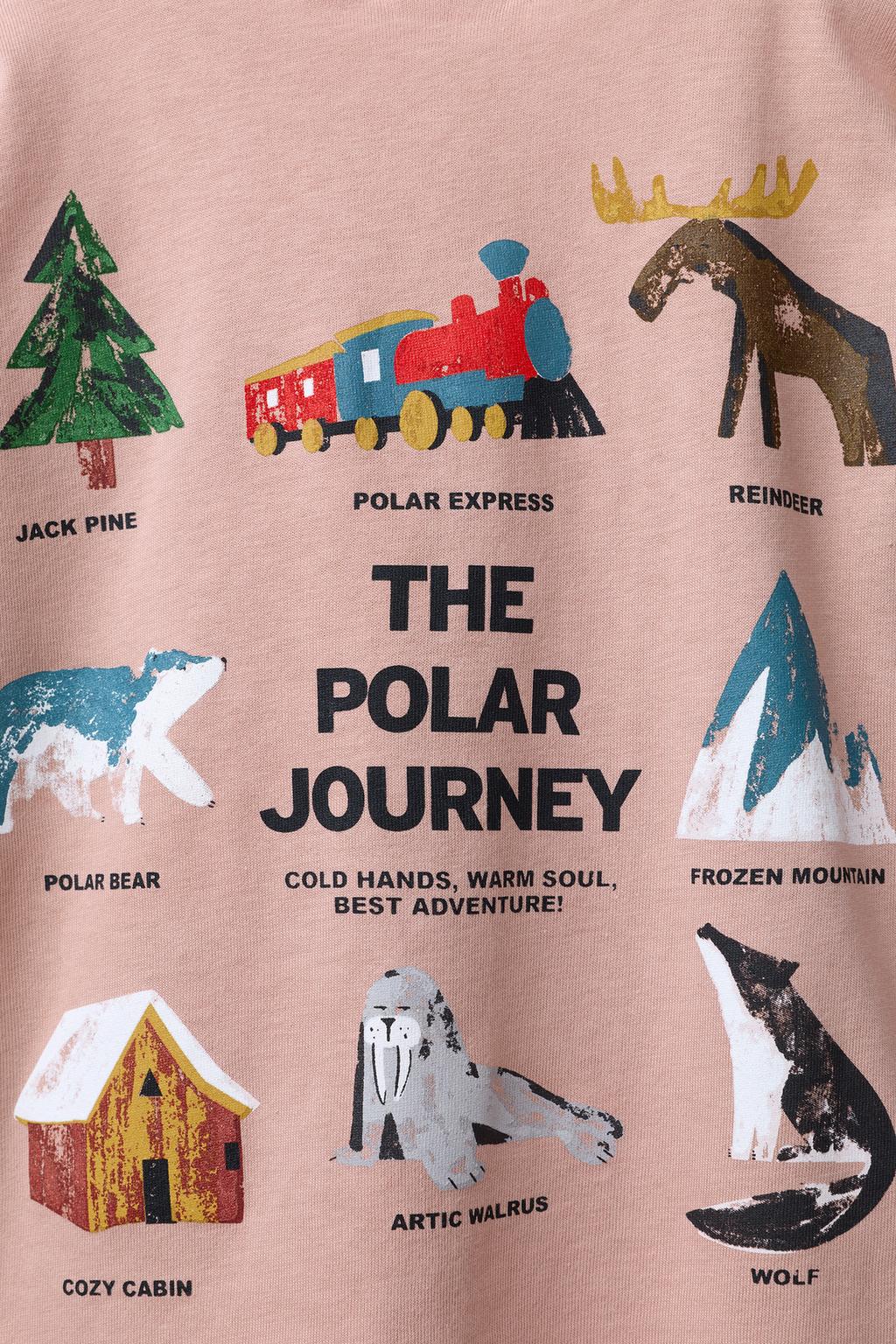 ЛОНГСЛИВ С ПРИНТОМ «ГОРЫ»