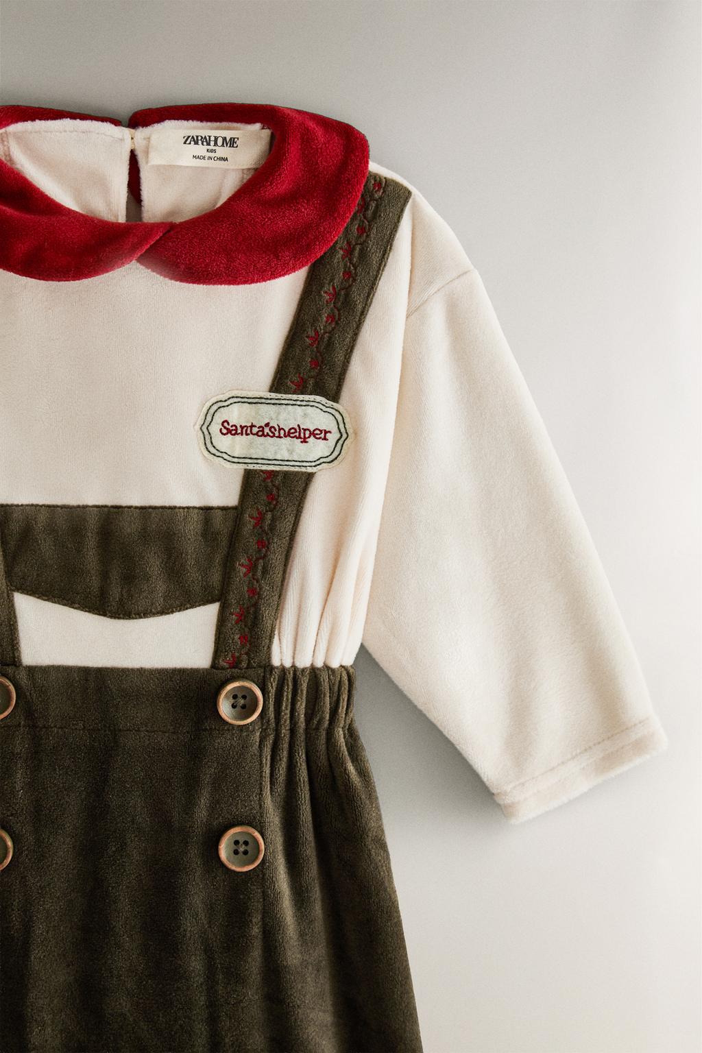 Костюм рождественского эльфа для младенцев