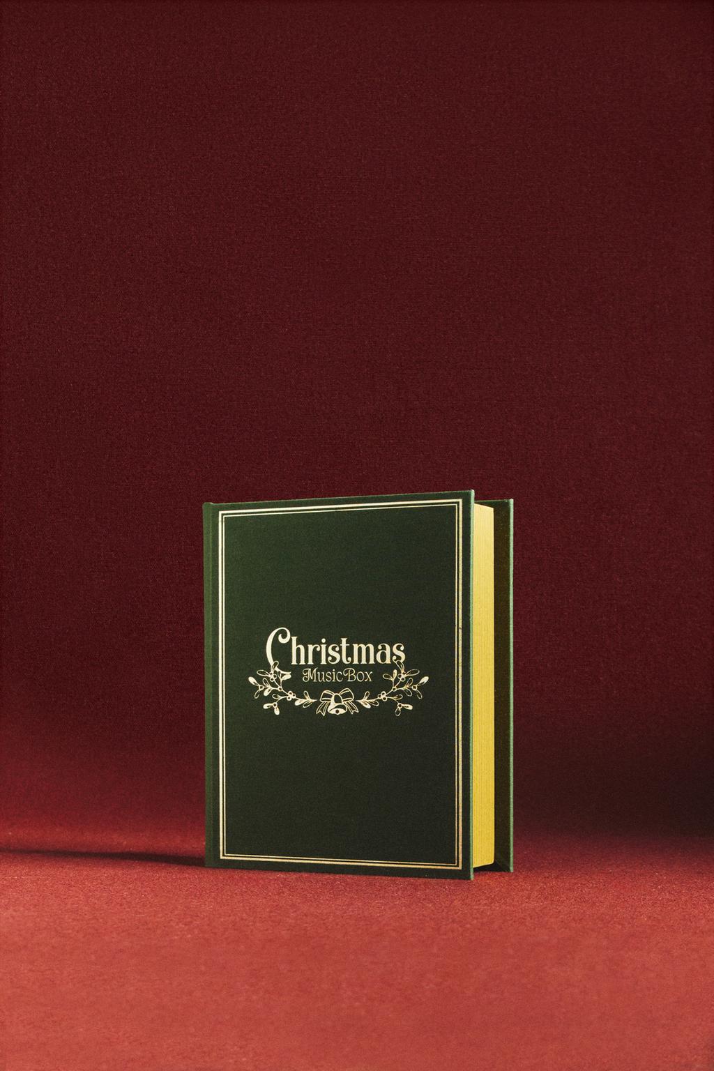 Новогодняя музыкальная шкатулка с танцующими мышами