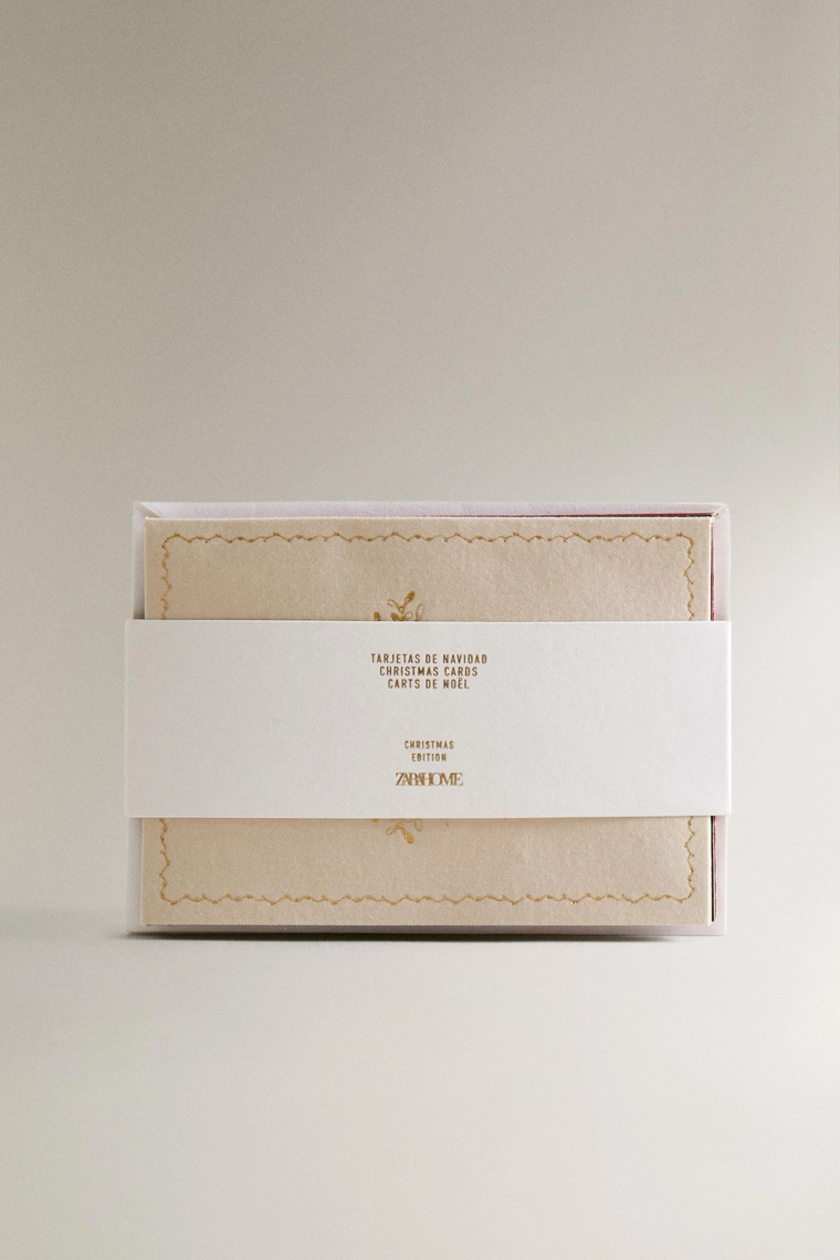 Набор открыток-книжек на рождество для детей (набор из 4 штук)