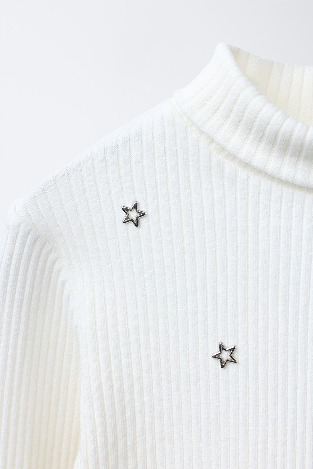 ЛОНГСЛИВ В РУБЧИК С ОТЛОЖНЫМ ВОРОТНИКОМ И ЗАКЛЕПКАМИ