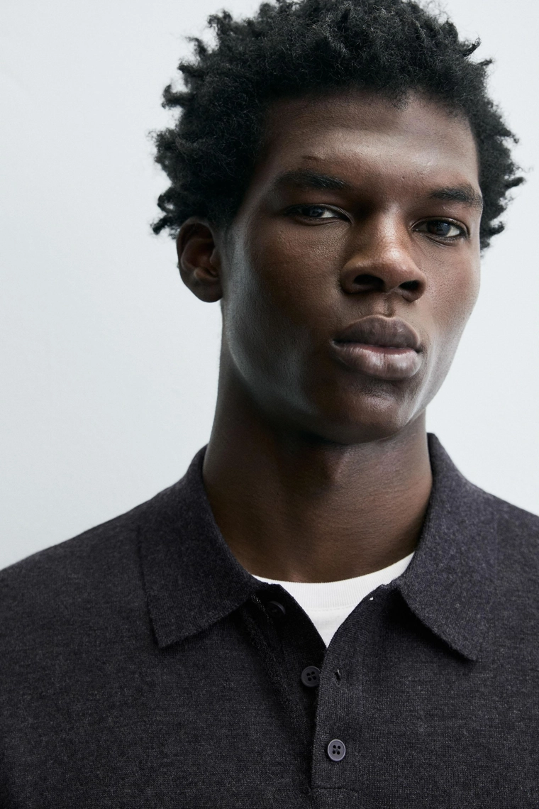 ПОЛО ИЗ ШЕРСТИ И ШЕЛКА