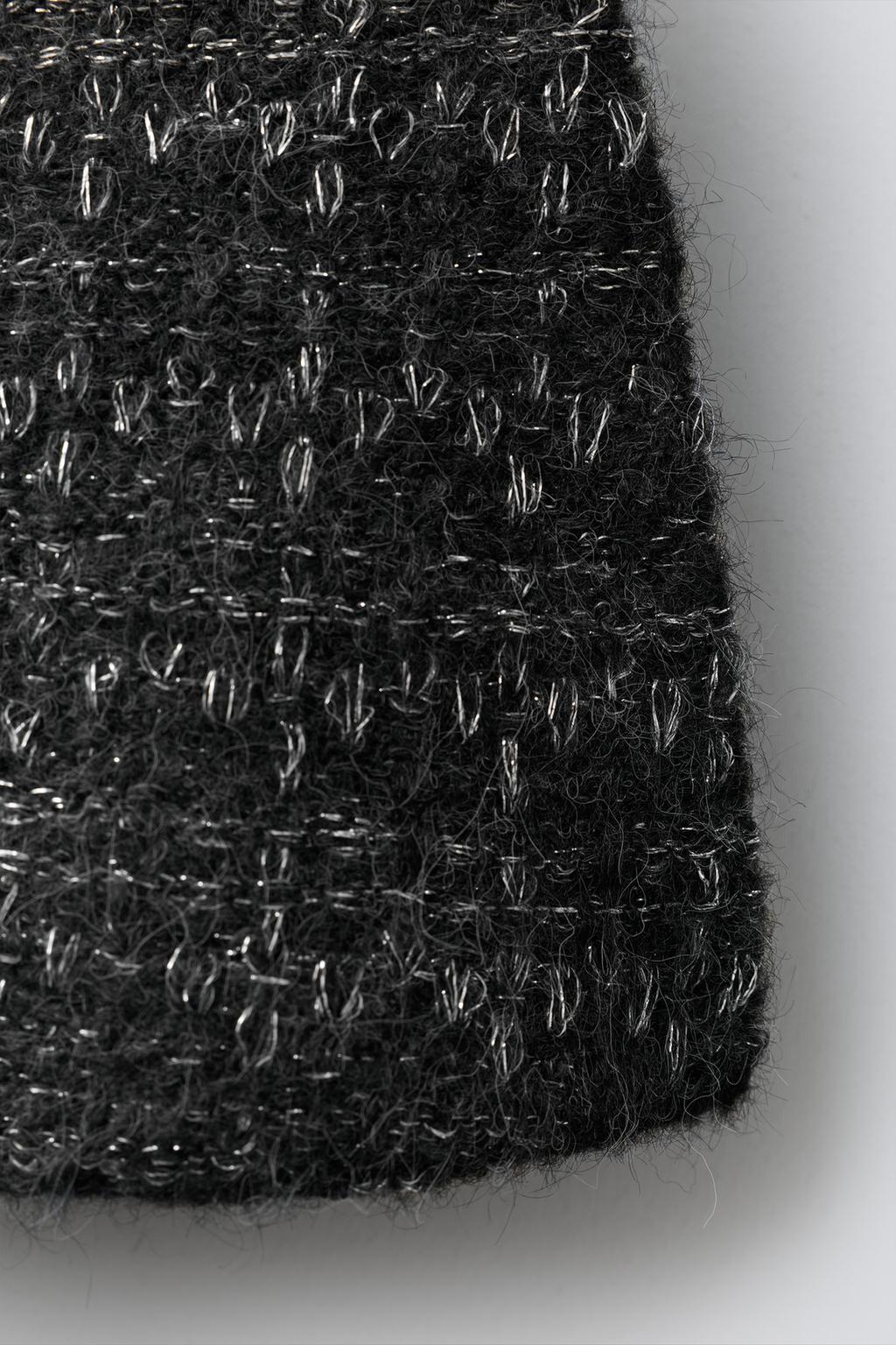 ТРИКОТАЖНАЯ ЮБКА С БЛЕСКИНКАМИ